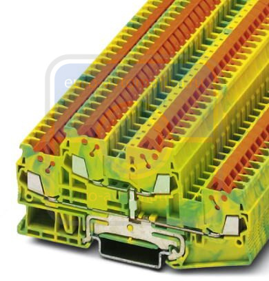 Phoenix contact 3205132 QTTCB 1,5-PE Двухъярусная заземляющая клемма