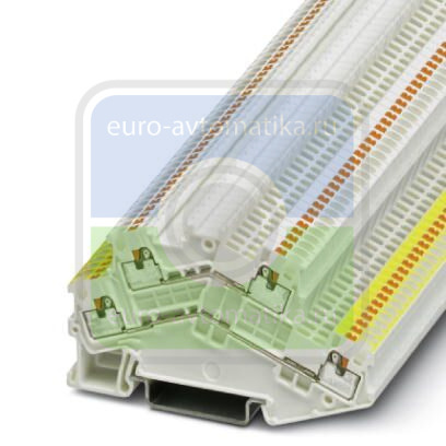 Phoenix contact 3214661 PTTBS 1,5/S WH/U-YE/O-WH Двухъярусные клеммы