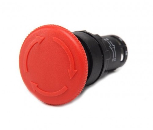 Кнопка-моноблок аварийная (1НО+1НЗ)