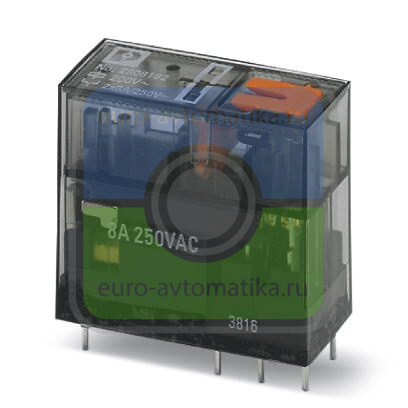 Phoenix contact 2908182 REL-MR-BL-200AC/21-21/MS Одиночное реле