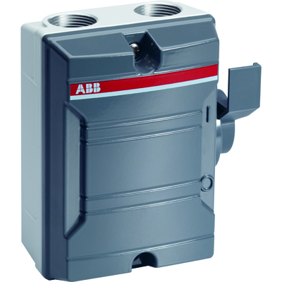 ABB 2CMA142415R1000 Выкл в боксе упр сбоку алюминий 3р 40А KSE340 TPN