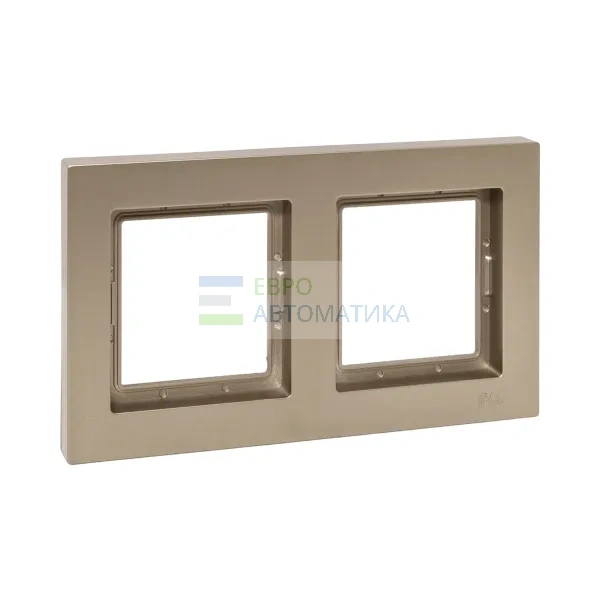 EKF UP1-FPC-02-44 2 - местная рамка, IP44, шампань, пластик Эпика EKF
