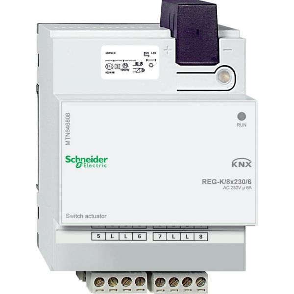 Schneider Electric MTN646808 АКТОР ДЛЯ ВЫКЛ REG-K/8X230/6