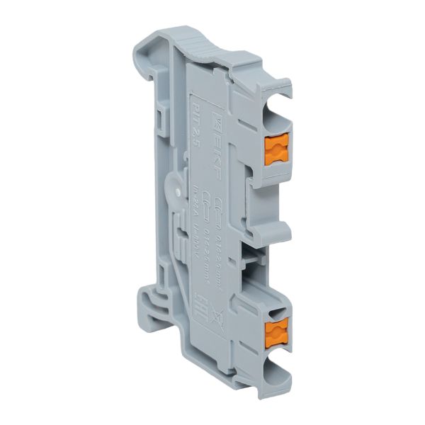 EKF PIT-2,5 Клеммная колодка пружинная 2,5 Push-in серая