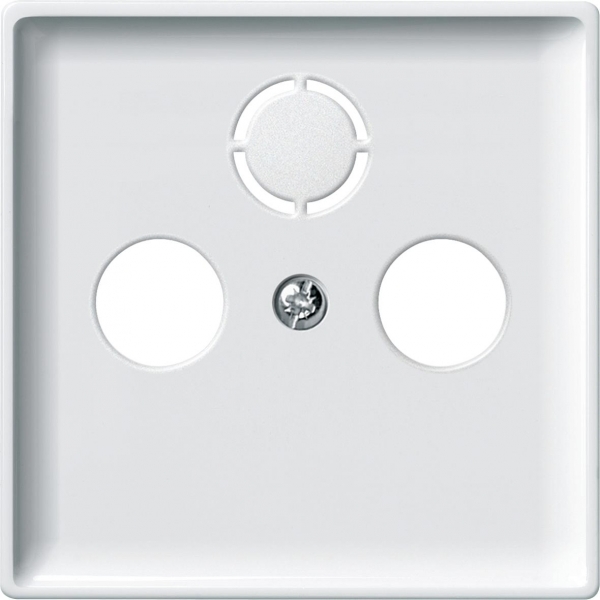 Schneider Electric MTN294119 MERTEN ЦЕНТР.ПЛАТА д/антенных розеток TV/FM Х2 Х3, ПОЛ.БЕЛЫЙ, SD
