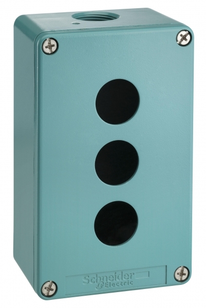 КНОП. ПОСТ МЕТАЛ. 3 ОТВ. 80Х130 XAPM2203