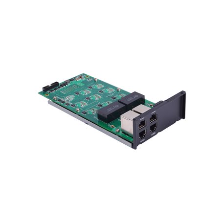MOXA Модуль DE-LN04-RJ 4-Port PCIe 10/100/1000 Mbps LAN Module RJ45 Connector, DA-720 Peripherals Modules.