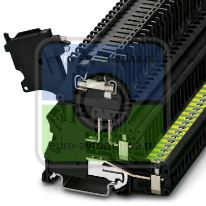 Phoenix contact 3070079 UT 4-PE/HESI LA 250 (5X20) Клеммы для установки предохранителей