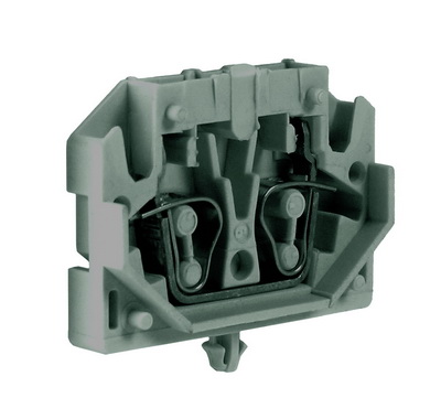 DKC ZHI131 HPC.2(Ex)i, мини зажим, проходной 2,5 кв.мм синий