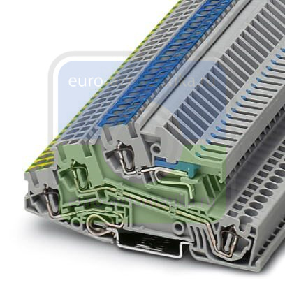 Phoenix contact 3031827 STI 2,5-PE/L/NT Заземляющие клеммы для выполнения проводки в зданиях