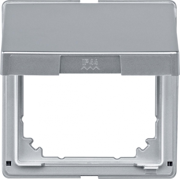 Schneider Electric MTN516560 MERTEN Aquadesign ПРОМЕЖУТОЧН. КОЛЬЦО с крышкой, АЛЮМИНИЙ