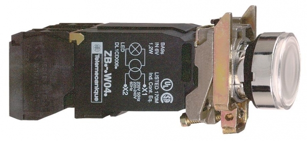 Schneider Electric XB4BW3145 КНОПКА 22ММ 230В С ВОЗВ. С ПОДСВ. XB4BW3145