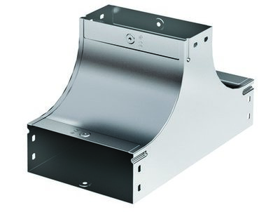 DKC 37205KHDZ Т-Ответвитель вверх TS 300/80 в комплекте с крепежными элементами и соединительными пластинами, необ