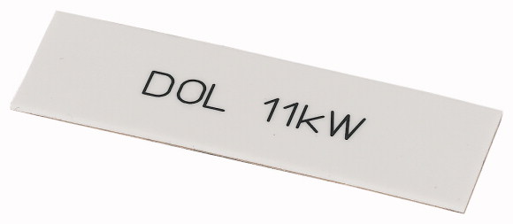 Шильдик, DOL 0.55KW (XANP-MC-DOL0,55KW)