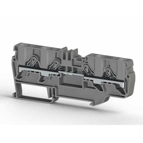 KLEMSAN 307641 Клеммник пружинный быстрозажимной (Push in), 6 мм.кв. (синий); PYK 6C
