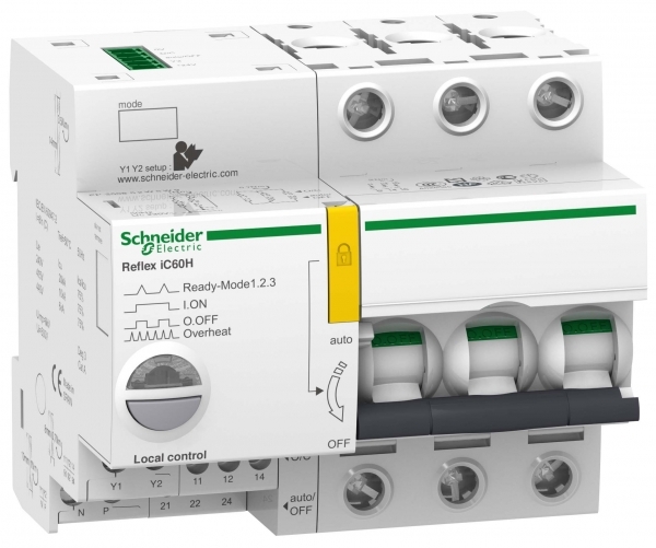 Schneider Electric A9C64325 АВТ. ВЫКЛ. REFLEX iC60H 3П 25A B Ti24