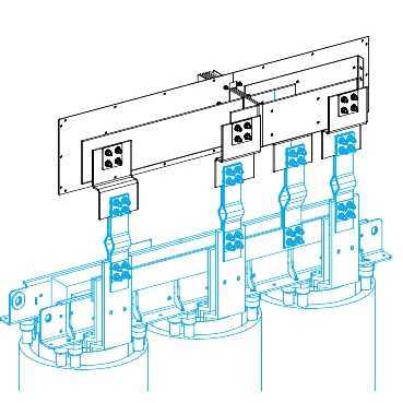 Schneider Electric KTA3200EL65 ВВОДНЫЙ БЛОК ДЛЯ СУХИХ ТРАНС. N5, 3L+N+PE, Al, 3200А