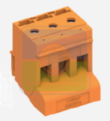 SUPU 620532 Клемма трансформаторная серии TRS, сеч. 10мм2, 3 конт., оранж., шт