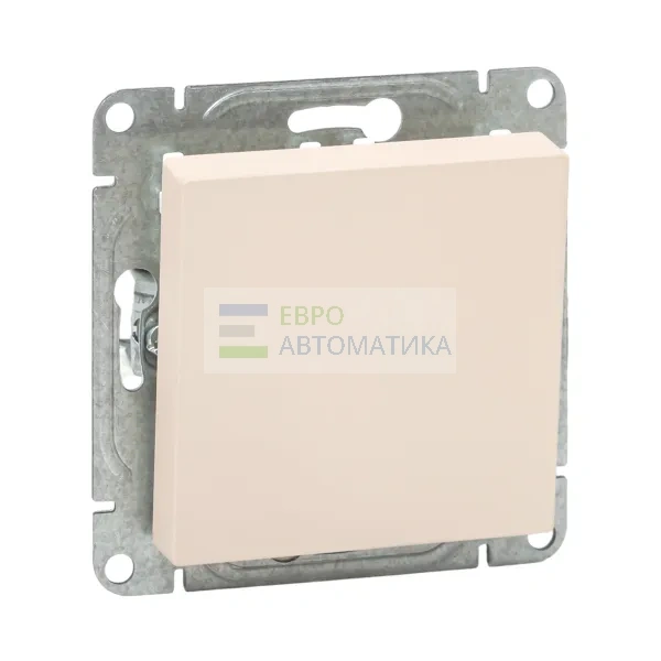EKF UP1-SWI-12 Механизм выключателя, одноклавишный, перекрёстный, кремовый Эпика EKF