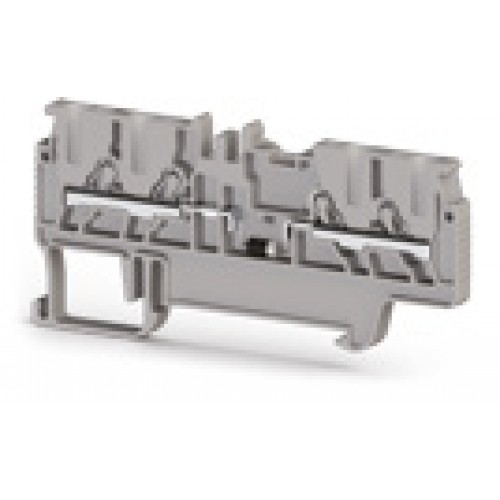 KLEMSAN 307000 Клеммник пружинный на монт.плату, 1,5 мм.кв. (бежевый); PYK 1,5