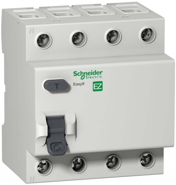 Schneider Electric EZ9R54440 ДИФ. ВЫКЛ. EASY 9 (УЗО) 4П 40А 100мА AC 230В =S=