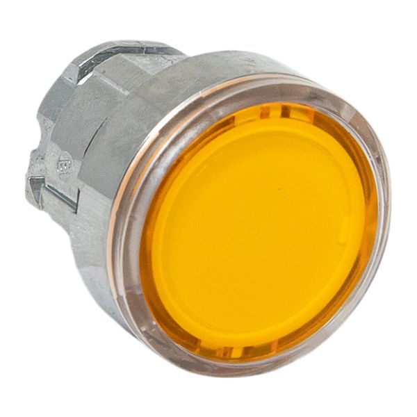 EKF XB4BW-Y-65 Исполнительный механизм кнопки XB4 желтый плоский возвратный без фиксации, с подсветкой IP65 EKF