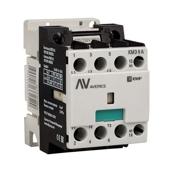 EKF ctr-s-9-01-400-av Контактор КМЭ 9А 1NC 400В АС EKF AVERES