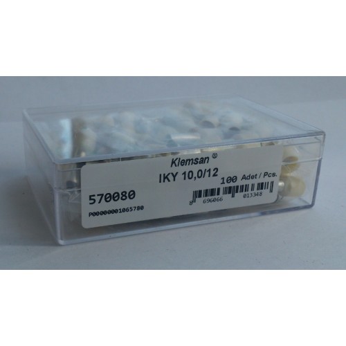 KLEMSAN 570080E Наконечник изолированный IKY 10/12 (ECO)