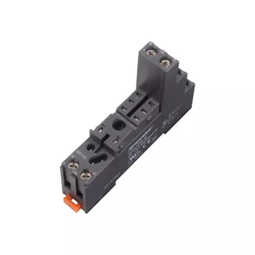 SHENLER SRU08-E Цоколь SRU08-E, 10A(300V), винтовой зажим, черный, на рейку DIN35/панель, для RFT2CO, 46.52, G2R-2, KRI2