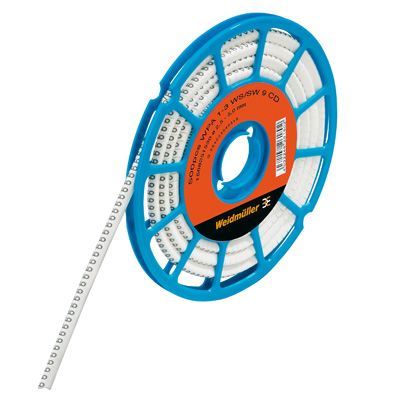 Weidmuller 1568300003 CLI M 2-4 WS/SW 3 CD Исполнение: CableLine, Маркировка проводов и кабелей, 10 - 317 мм.кв 4 x 11.3 мм.кв белый