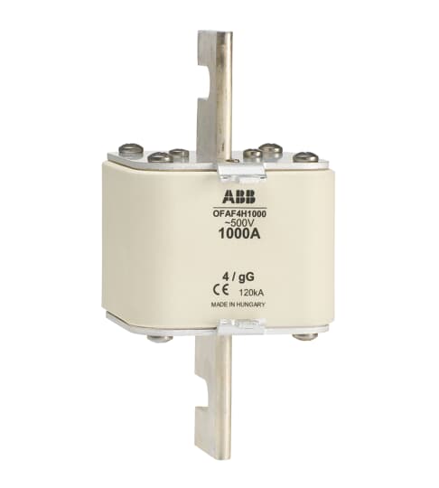 ABB 1SCA022627R7750 Предохранитель OFAF4H1000 1000A тип gG размер4, до 500В