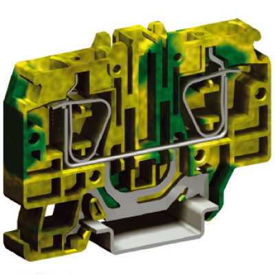DKC ZHT330 HTE.10(Ex), зажим для заземления, 10 кв.мм желто-зеленый
