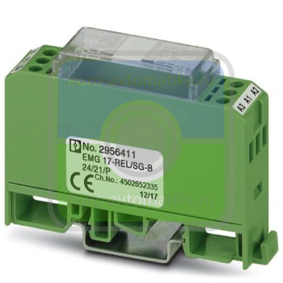 Phoenix contact 2956411 EMG 17-REL/SG-B 24/21/P Релейный модуль