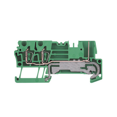 Weidmuller 1815100000 ZTPE 2.5/3AN/1 Исполнение: Z-серия, Клеммы PE, Расчетное сечение: 2.5 мм.кв, Пружинное соединение, зеленый/желтый
