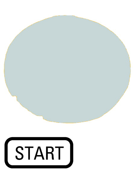 Линза в кнопки с подсветкой , плоская белая , START (M22-XDL-W-GB1)