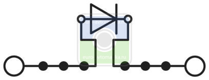 Phoenix contact 3035684 PTME 6-DIO P1000Y/L-R HV Клеммный блок