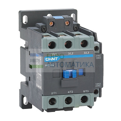 CHINT 938045 Контактор NXC-65 3P 65A AC127B (50/60Гц) 1НО+1НЗ (R)