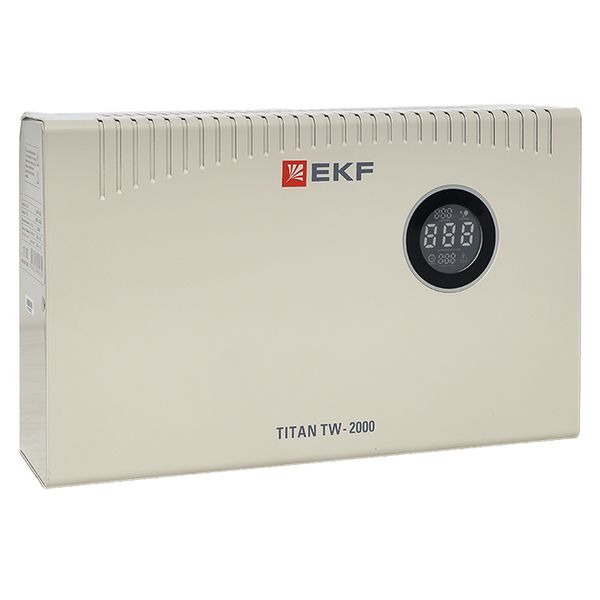EKF stab-TW-2000 Стабилизатор напряжения электронный с возможностью настенного монтажа TITAN -TW-2000 EKF