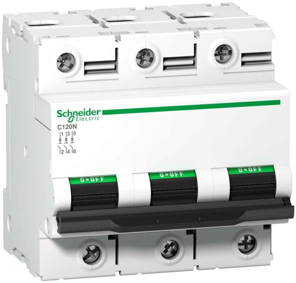 Schneider Electric АВТОМАТИЧЕСКИЙ ВЫКЛ. C120N 3П 63A C (арт.A9N18364)