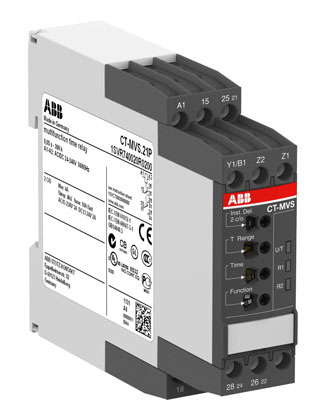 ABB 1SVR730020R0200 Реле времени CT-MVS.21S многофункциональное, 24-240В АС/DC, 0,05..300ч, 2ПК, винтовые клеммы