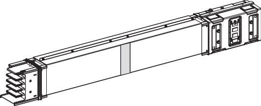 Schneider Electric KSA500ET4AF СЕКЦИЯ ПРЯМАЯ 500A, С ОГНЕН. БАРЬЕРОМ