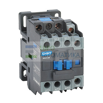 CHINT 925373 Контактор NXC-09 3P 9A AC48B (50/60Гц) 1НО+1НЗ (R)