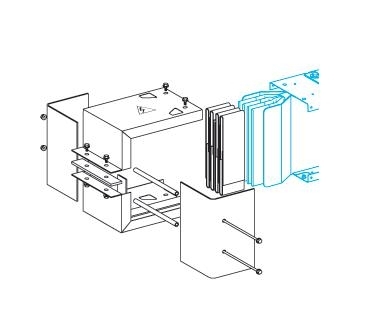 Schneider Electric KTB0074FA КОНЦЕВАЯ ЗАГЛУШКА H74, 800А
