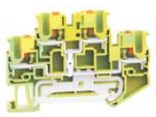 UPUN 421467 Клемма нажимная двухуровневая UJ6-2.5/2-2