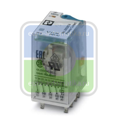 Phoenix contact 2903674 REL-IR4/LDP-125DC/4X21AU Одиночное реле