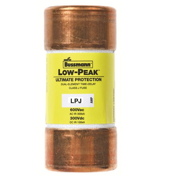 Предохранитель LOW PEAK 600 В АС/300 В DC, TIME DELAY класс J