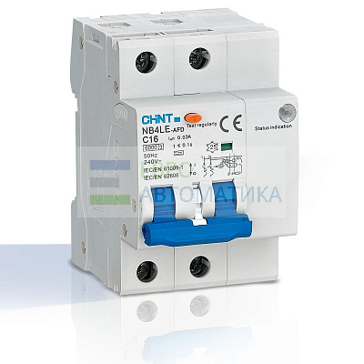 CHINT 335353 УЗДП NB4LE-AFD 2P C6 тип A 30мА
