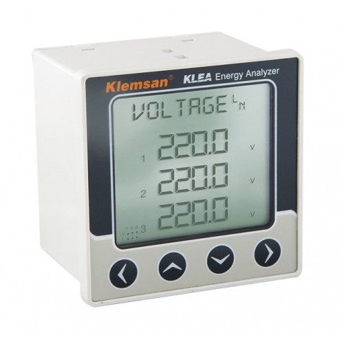 KLEMSAN 606163 KLEA 220P-B; 3-фазный Анализатор электроэнергии