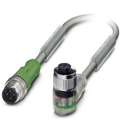 Phoenix contact 1457102 SAC-4P-M12MS/ 0,3-800/M12FR-3L Кабель для датчика / исполнительного элемента