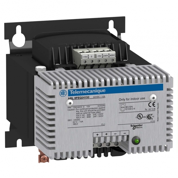Schneider Electric ABL8FEQ24200 ИСТОЧНИК ПИТАНИЯ 1-ФАЗНЫЙ 24В 20A